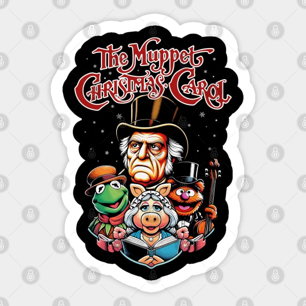 Muppet Christmas Carol Sticker by Franstyas